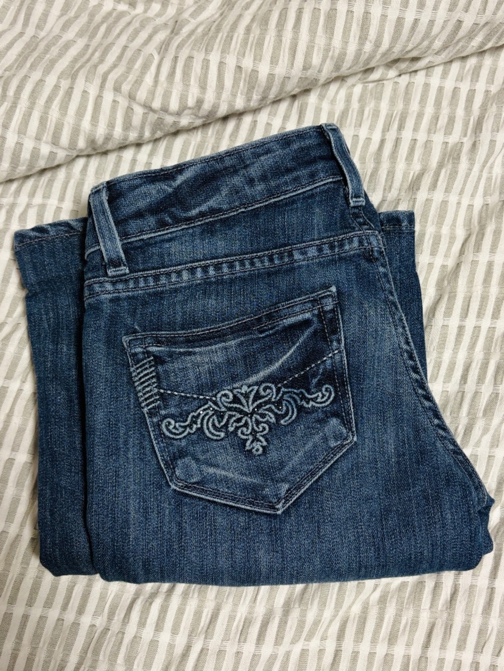 Vintage Y2K PAIGE Laurel Canyon Lowrise BootCut denim jeans